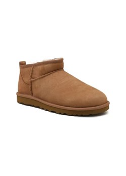 UGG Skórzane śniegowce M CLASSIC ULTRA MINI ze sklepu Gomez Fashion Store w kategorii Buty zimowe męskie - zdjęcie 175416112