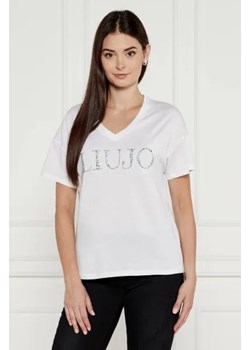 Liu Jo T-shirt | Regular Fit ze sklepu Gomez Fashion Store w kategorii Bluzki damskie - zdjęcie 175416510