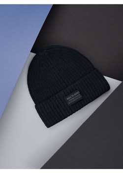 Sinsay - Czapka beanie - granatowy ze sklepu Sinsay w kategorii Czapki zimowe męskie - zdjęcie 175418203