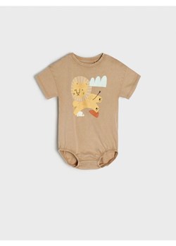 Sinsay - Body - beżowy ze sklepu Sinsay w kategorii Body niemowlęce - zdjęcie 175418332