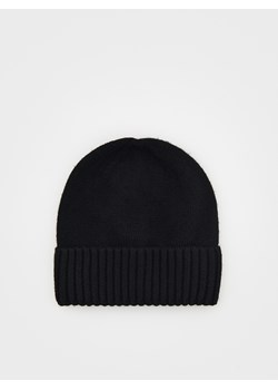 Reserved - Czapka beanie z wełną - czarny ze sklepu Reserved w kategorii Czapki dziecięce - zdjęcie 175418843