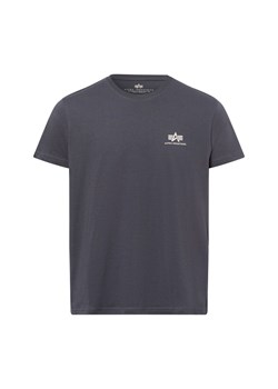 Alpha Industries T-shirt Mężczyźni Bawełna szary nadruk ze sklepu vangraaf w kategorii T-shirty męskie - zdjęcie 175422511