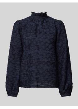 Bluzka o kroju regular fit z fakturowanym wzorem ze sklepu Peek&Cloppenburg  w kategorii Bluzki damskie - zdjęcie 175423903