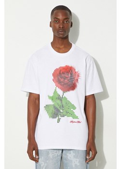 KSUBI t-shirt bawełniany kolor biały z nadrukiem MSP23TE015-WHITE ze sklepu PRM w kategorii T-shirty męskie - zdjęcie 175426962