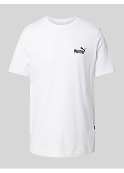 T-shirt z nadrukiem z logo ze sklepu Peek&Cloppenburg  w kategorii T-shirty męskie - zdjęcie 175431512