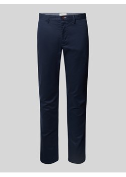 Chinosy o kroju slim fit z wpuszczanymi kieszeniami ze sklepu Peek&Cloppenburg  w kategorii Spodnie męskie - zdjęcie 175431611