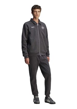 adidas Originals bluza Spezial F.C. Tracktop męska kolor szary gładka JE6075 ze sklepu PRM w kategorii Bluzy męskie - zdjęcie 175431723