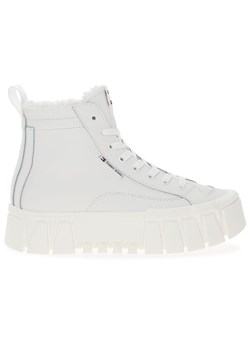 Buty Tommy Jeans Vulc Flatform MC WL EN0EN02609-YBL - biała ze sklepu streetstyle24.pl w kategorii Buty sportowe damskie - zdjęcie 175432871