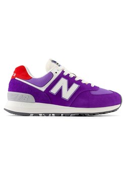 New Balance Skórzane sneakersy &quot;WL574&quot; w kolorze fioletowym ze sklepu Limango Polska w kategorii Buty sportowe damskie - zdjęcie 175433381