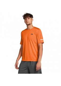 Męska koszulka treningowa Under Armour UA Tech Utility SS - pomarańczowa ze sklepu Sportstylestory.com w kategorii T-shirty męskie - zdjęcie 175437181