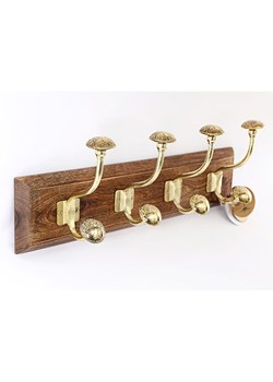 SiL Interiors Wieszak w kolorze złoto-brązowym - 44 x 10,5 cm ze sklepu Limango Polska w kategorii Dom - zdjęcie 175443462
