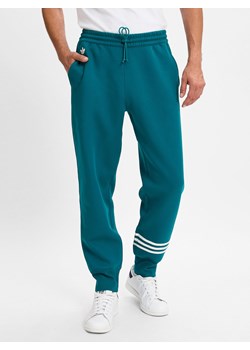 adidas Originals Męskie spodnie dresowe Mężczyźni petrol jednolity ze sklepu vangraaf w kategorii Spodnie męskie - zdjęcie 175451331