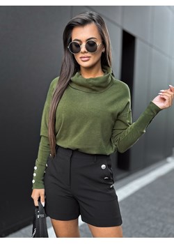 sweter sines khaki one size ze sklepu UBRA w kategorii Swetry damskie - zdjęcie 175452381