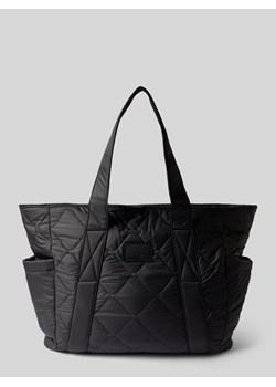 Torba tote z fakturowanym wzorem ze sklepu Peek&Cloppenburg  w kategorii Torby Shopper bag - zdjęcie 175454092