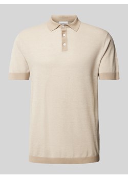 Koszulka polo o kroju slim fit z listwą guzikową ze sklepu Peek&Cloppenburg  w kategorii T-shirty męskie - zdjęcie 175457592