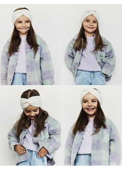 Reserved - Sweter z ozdobnym splotem - lawendowy ze sklepu Reserved w kategorii Swetry dziewczęce - zdjęcie 175457980