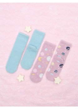 Sinsay - Skarpetki 2 pack - wielobarwny ze sklepu Sinsay w kategorii Skarpetki dziecięce - zdjęcie 175458484