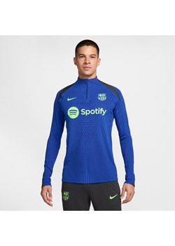 Męska treningowa koszulka piłkarska z dzianiny Nike Dri-FIT ADV FC Barcelona Strike Elite (wersja trzecia) - Niebieski ze sklepu Nike poland w kategorii T-shirty męskie - zdjęcie 175459411