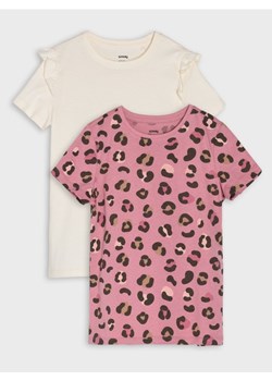 Sinsay - Koszulki 2 pack - różowy ze sklepu Sinsay w kategorii T-shirty chłopięce - zdjęcie 175462021