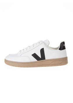 Veja Skórzane sneakersy &quot;V 12&quot; w kolorze biało-czarnym ze sklepu Limango Polska w kategorii Buty sportowe męskie - zdjęcie 175472421