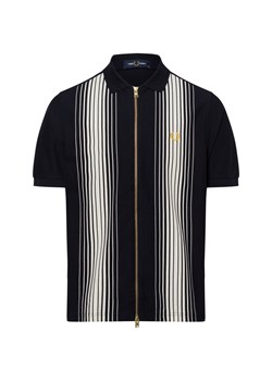 Fred Perry Męska koszulka polo Mężczyźni Bawełna granatowy w paski ze sklepu vangraaf w kategorii T-shirty męskie - zdjęcie 175476071