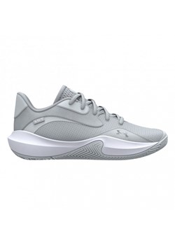 Buty do koszykówki uniseks Under Armour UA Lockdown 7 Low - szare ze sklepu Sportstylestory.com w kategorii Buty sportowe męskie - zdjęcie 175480593
