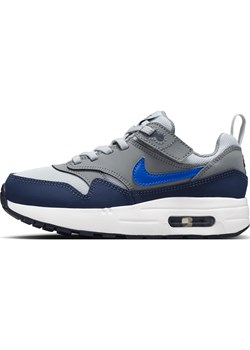 Buty dla małych dzieci Nike Air Max 1 EasyOn - Szary ze sklepu Nike poland w kategorii Buty sportowe dziecięce - zdjęcie 175481490