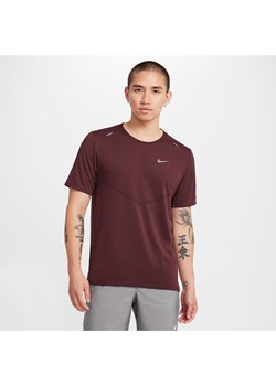 Męska koszulka z krótkim rękawem do biegania Dri-FIT Nike Rise 365 - Czerwony ze sklepu Nike poland w kategorii T-shirty męskie - zdjęcie 175481671