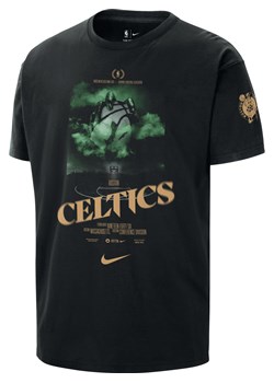 T-shirt męski Nike NBA Boston Celtics Courtside - Czerń ze sklepu Nike poland w kategorii T-shirty męskie - zdjęcie 175481704