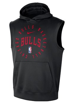 Męska bluza z kapturem bez rękawów Nike Dri-FIT NBA Chicago Bulls Spotlight - Czerń ze sklepu Nike poland w kategorii Bluzy męskie - zdjęcie 175481770