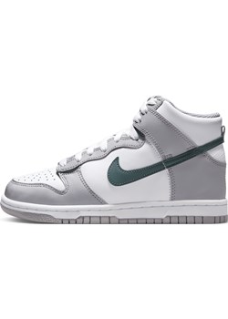 Buty dla dużych dzieci Nike Dunk High - Biel ze sklepu Nike poland w kategorii Buty sportowe dziecięce - zdjęcie 175481834