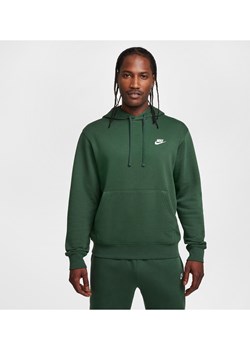 Bluza z kapturem Nike Sportswear Club Fleece - Zieleń ze sklepu Nike poland w kategorii Bluzy męskie - zdjęcie 175481851