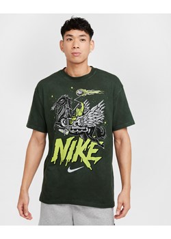 Męski T-shirt do koszykówki Max90 Nike - Zieleń ze sklepu Nike poland w kategorii T-shirty męskie - zdjęcie 175481880