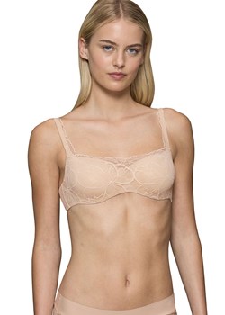 Triumph biustonosz usztywniany balconette Body Make-Up Illusion Lace 10219845-00NZ, Kolor beżowy, Rozmiar 75B, Triumph ze sklepu Primodo w kategorii Biustonosze - zdjęcie 175484070