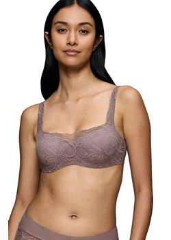 Triumph biustonosz usztywniany balconette Body Make-Up Illusion Lace 10219845-3091, Kolor gołębi, Rozmiar 75E, Triumph ze sklepu Primodo w kategorii Biustonosze - zdjęcie 175484074