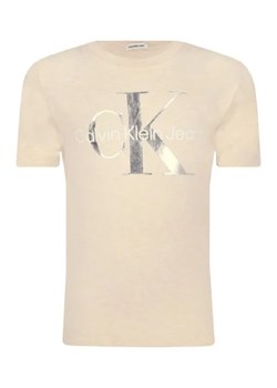 CALVIN KLEIN JEANS T-shirt | Regular Fit ze sklepu Gomez Fashion Store w kategorii Bluzki dziewczęce - zdjęcie 175484634