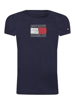 Tommy Hilfiger T-shirt | Regular Fit ze sklepu Gomez Fashion Store w kategorii Bluzki dziewczęce - zdjęcie 175484643