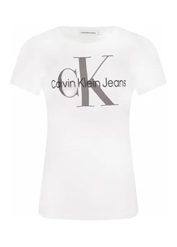 CALVIN KLEIN JEANS T-shirt | Regular Fit ze sklepu Gomez Fashion Store w kategorii Bluzki dziewczęce - zdjęcie 175484751