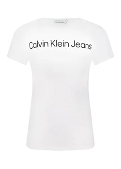 CALVIN KLEIN JEANS T-shirt | Regular Fit ze sklepu Gomez Fashion Store w kategorii Bluzki dziewczęce - zdjęcie 175484753