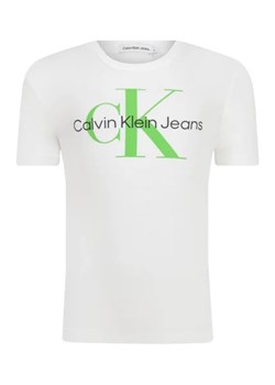 CALVIN KLEIN JEANS T-shirt | Regular Fit ze sklepu Gomez Fashion Store w kategorii Bluzki dziewczęce - zdjęcie 175484772