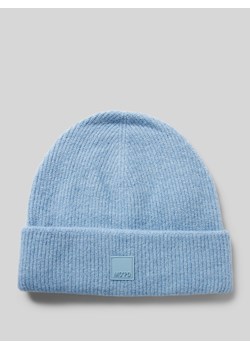 Czapka beanie z detalem z logo ze sklepu Peek&Cloppenburg  w kategorii Czapki zimowe damskie - zdjęcie 175492731