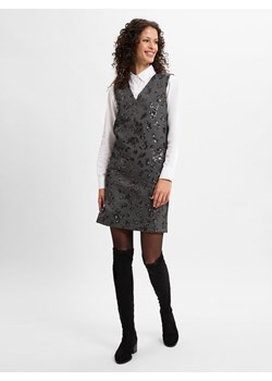 Weekend Max Mara Sukienka damska - Pesaro Kobiety wiskoza antracytowy marmurkowy ze sklepu vangraaf w kategorii Sukienki - zdjęcie 175494671