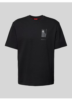 T-shirt z nadrukiem z logo model ‘Dicatiko’ ze sklepu Peek&Cloppenburg  w kategorii T-shirty męskie - zdjęcie 175494933