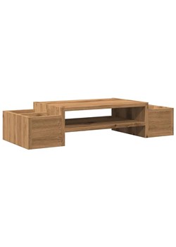 Nadstawka nad biurko dąb artisan - Atenax ze sklepu Edinos.pl w kategorii Meble biurowe - zdjęcie 175497713