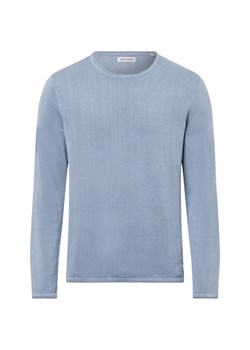 Jack & Jones Sweter męski Mężczyźni Bawełna jasnoniebieski jednolity ze sklepu vangraaf w kategorii Swetry męskie - zdjęcie 175499540