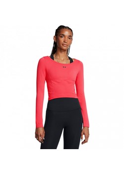 Damski longsleeve treningowy Under Armour UA Vanish Seamless LS - czerwony ze sklepu Sportstylestory.com w kategorii Bluzki damskie - zdjęcie 175499864