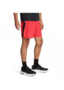 Męskie spodenki do biegania Under Armour UA Launch Pro 7\'\' Shorts - czerwone ze sklepu Sportstylestory.com w kategorii Spodenki męskie - zdjęcie 175499941