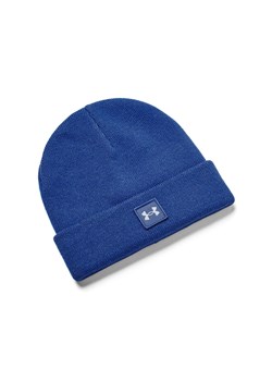 Chłopięca czapka zimowa Under Armour Youth Halftime Beanie - niebieska ze sklepu Sportstylestory.com w kategorii Czapki dziecięce - zdjęcie 175500110