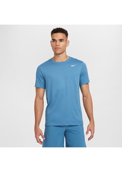 Męski T-shirt do fitnessu Nike Dri-FIT - Niebieski ze sklepu Nike poland w kategorii T-shirty męskie - zdjęcie 175500363