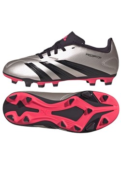 Buty piłkarskie adidas Predator Club FxG Jr IF6423 szare ze sklepu ButyModne.pl w kategorii Buty sportowe dziecięce - zdjęcie 175501213